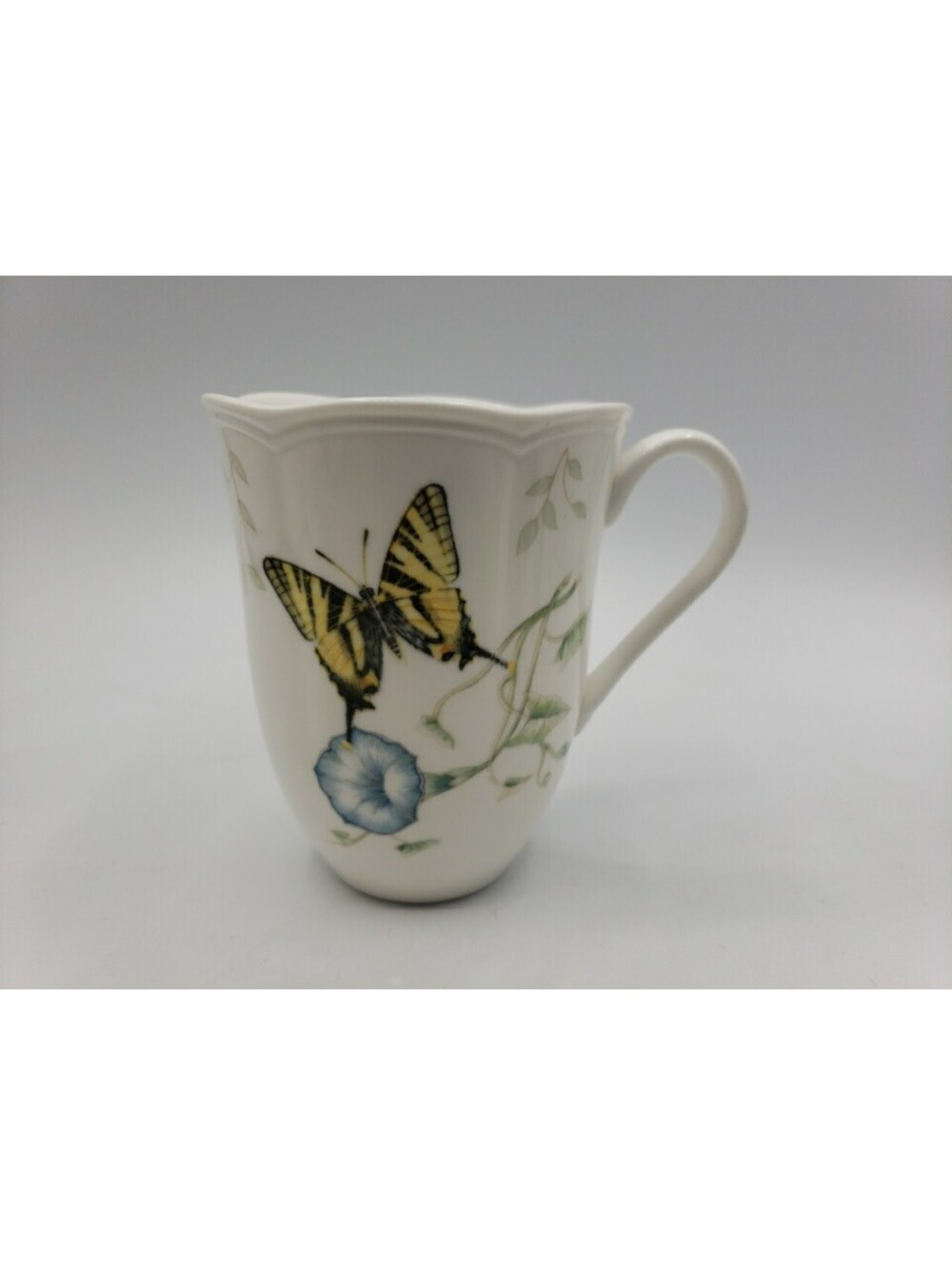Lenox Butterfly Meadow Coffee Mug Swallowtail Butterfly Fine China Cup Tea